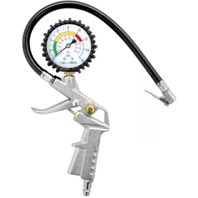Genborx Pistolový s tlakoměrem 0 - 16 bar TG03 – Sleviste.cz