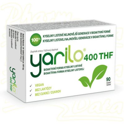 YARILO 400 THF 90 tablet – Hledejceny.cz