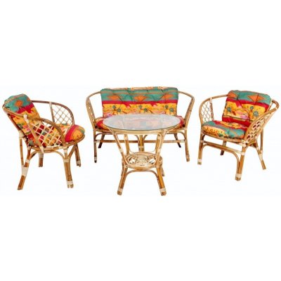 Axin trading ANTIGUA ratan, přírodní / vícebarevná – Zboží Mobilmania