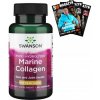 Doplněk stravy Swanson Marine Collagen Mořský kolagen typu I 400 mg 60 kapslí