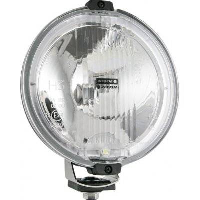 Wesem Světlo dálkové čiré LED kroužek chrom – Hledejceny.cz