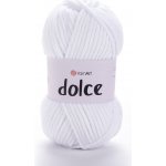 Yarn Art příze Dolce 741 bílá – Hledejceny.cz