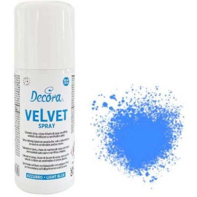 Decora Modrý velvet sprej 100 ml – Zbozi.Blesk.cz