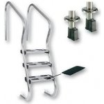 Žebřík ERGO 3 stupně (AISI 316) – Sleviste.cz