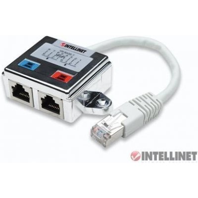 Intellinet 2-Port Modular Distributor, FTP Rozdvojka RJ45, 504195