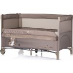 Chipolino Postýlka cestovní se sklopnou bočnicí Relax Tiramisu – Zboží Dáma