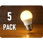 V-TAC E27 LED žárovka 6,5W 600 lm G45/5-PACK denní bílá – Zboží Živě