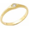 Prsteny Aumanti Zásnubní prsten 74 Zlato Laboratorně vytvořený diamant E F VS SI1