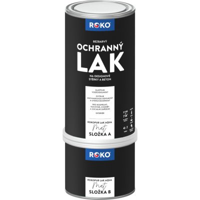 ROKOSPOL Lak Roko Aqua Mat matný 1 kg – Hledejceny.cz