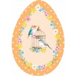 Easy Life Velikonoční podnos ve tvaru vejce Egg Hunt 30x21cm Žlutý – Zboží Mobilmania