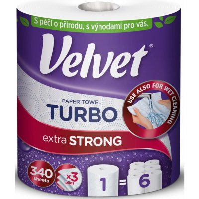 Velvet Turbo třívrstvé 340 útržků 75,82 m – Hledejceny.cz