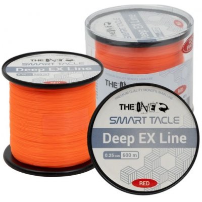 The One Deep EX Line Soft Red 600m 0,25mm