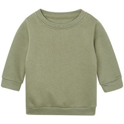 Babybugz dětská mikina přes hlavu BZ64 Soft Olive – Hledejceny.cz