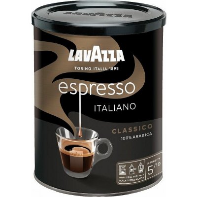 Lavazza mletá Espresso Italiano Classico dóza 250 g – Zboží Dáma