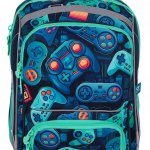 Topgal batoh BEBE 25012 zelená modrá – Zboží Dáma