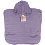 Kikko Bambusové mušelínové pončo 1 Colours Lavender Aura – Zboží Dáma