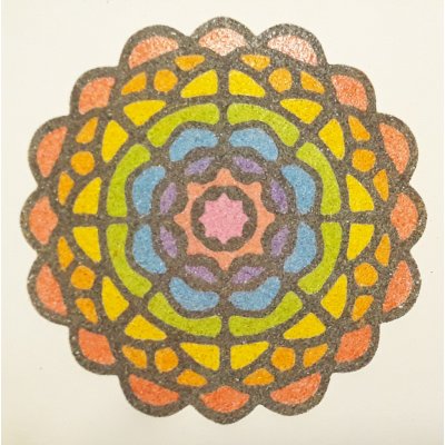 Radost v písku Šablona na pískování mandalka 6 – Hledejceny.cz