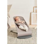 Babybjörn Lehátko Bouncer Bliss Sand Grey Woven tm.šedá – Zboží Dáma