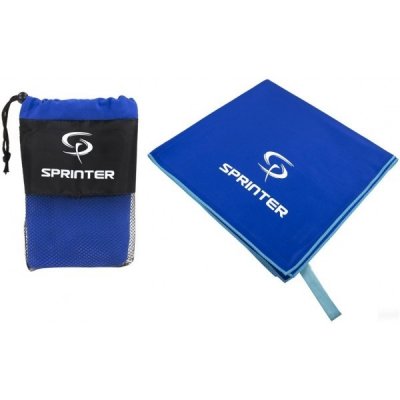 Sprinter Towel sportovní ručník z mikrovlákna 100 x 160 modrá – Zboží Mobilmania