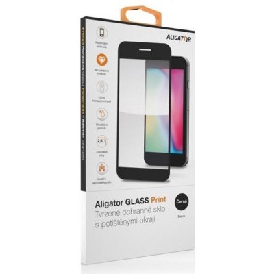 Aligator PRINT Samsung A53 5G, černá, celoplošné lepení 8596426100872 – Zboží Živě