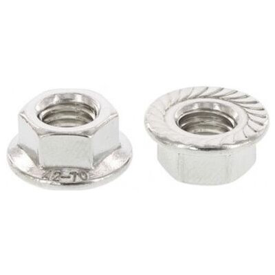 matice s límcem M6 NEREZ A2 ozub. DIN 6923 – Zbozi.Blesk.cz