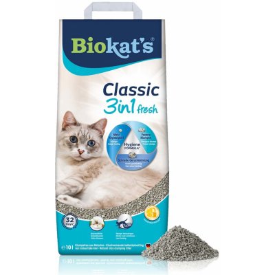 Biokat’s Classic Fresh 3in1 Cotton Blossom Papier 10 l – Zboží Mobilmania