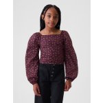 GAP dětský květovaný crop top červená – Hledejceny.cz