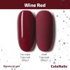 CuteNails UV Gel True Color Wine Red 8 ml