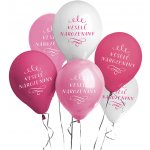 Albi Balónky latexové Love a srdce růžovo-červené – Hledejceny.cz