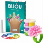 TM Toys Hey Clay Bijou kreativní sada Květinové prstýnky – Zboží Dáma