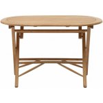 Kave Home Dandara 120 x 60 cm Dřevěný zahradní skládací stůl – Hledejceny.cz