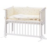 Scarlett bílá s kompletní výbavou Méďa béžová 90 x 41 cm – Zboží Dáma