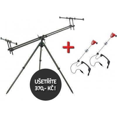 Mivardi Monster Tripod + 2 Swingarmy 135