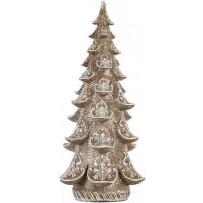 Clayre & Eef Dekorace vánoční perníkový stromek Gingerbread Tree - 12*12*25 cm – Hledejceny.cz
