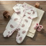 Kojenecký overal Ježeček růžový – Zboží Dáma