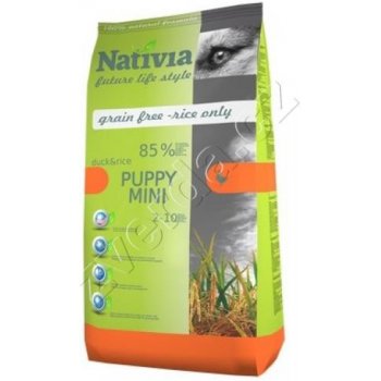 Nativia Puppy Mini Duck & Rice 3 kg