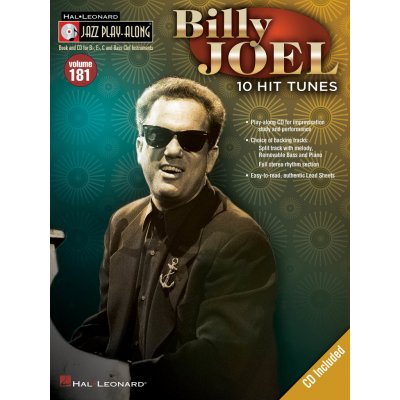 Billy Joel Jazz Play-Along Volume 181 noty pro nstroje v ladn C 978772