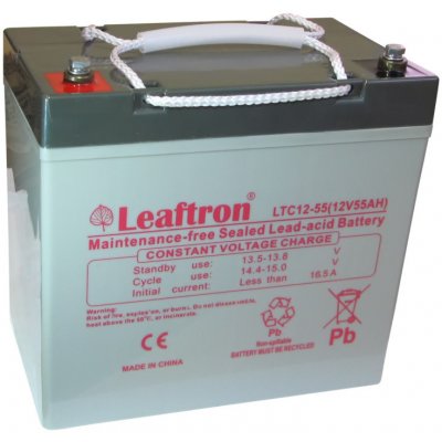 Leaftron LTC12-55 12V 55Ah 660A – Hledejceny.cz