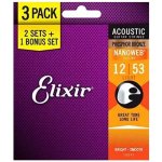 Elixir 16545 Sada strun 2+1 PB 12-53 – Zboží Dáma