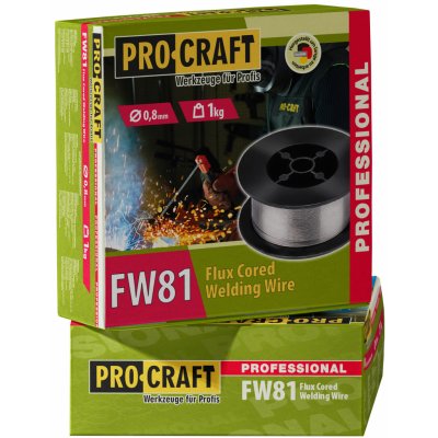 Procraft Trubičkový FW81 0,8 mm 1 kg – Zboží Dáma