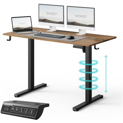 Sense7 Nojo Light tmavě hnědý 120 cm x 60 cm – Zboží Dáma