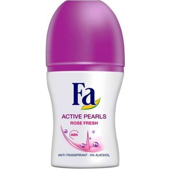 Fa Active Pearls Rose Fresh roll-on deodorant 50 ml