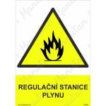 Regulační stanice plynu, plast 297 x 420 x 2 mm A3 – Zboží Dáma