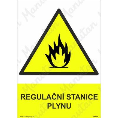 Regulační stanice plynu, plast 297 x 420 x 2 mm A3 – Zboží Dáma