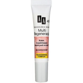 AA Cosmetics Age Technology Multi Regeneration rozjasňující krém proti tmavým kruhům pod očima 40+ 15 ml