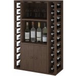 Expovinalia Regál na víno CORULLÓN Borovice s odstínem tmavý dub – Zboží Dáma