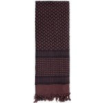 Šátek Rothco Shemagh tmavě hnědo černý – Zboží Dáma