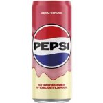 Pepsi Cream strawberries Zero sugar 0,25 l – Hledejceny.cz