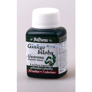 MedPharma Ginkgo biloba 30 mg guarana 37 tablet