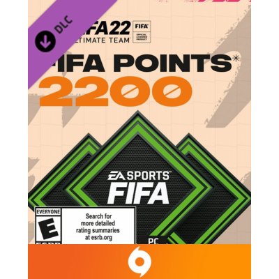 ESD FIFA 22 herní měna 2200 FUT Points – Zboží Mobilmania